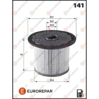 Fuel filter EUROREPAR E148076