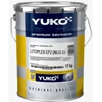 Automobile grease Yuko LITOPLEX EP2 (NLGI 2) (17kg/bucket 20l PE) blue (4823110406663)