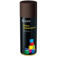 Aerosol car paint SLIDER 8017 dark brown MAT, 400ml (000023347)