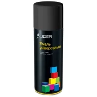 Aerosol car paint SLIDER 9005 black MAT, 400ml (000001039)