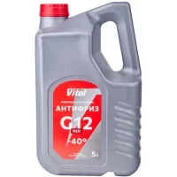 Антифриз VITOL G12 Red 5л (VTA-126)