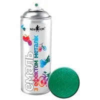 Aerosol paint for a car New Ton universal green with "metallic" effect 400ml (000000250)