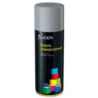 Aerosol paint for cars SLIDER universal 7046 gray MAT, in air. 400 ml (000023346)