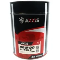 Трансмісійна олива AXXIS 80W-90 GL-4/GL-5 20л (AX-2059)