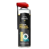 Automotive lubricant BREXOL dry-white with Teflon "PTFE" 500ml (brx-062n)