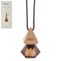 Ароматизатор для автомобіля VITOL Brilliant Air Oud Coffee 8мл (VBA03)
