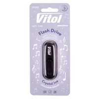 Ароматизатор для автомобіля VITOL Flash Drive Crystal Ice (VFD02)