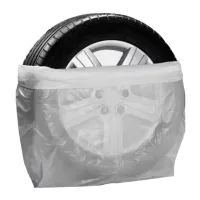 Set of technical assistance Poputchik Set of bags for the storage of passenger wheels R14-18, white color (4 pcs) (16-080-IS)