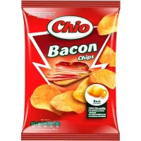 Чіпси Chio Chips зі смаком бекону 150 г (5900073000738)