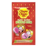 Chewing gum Chupa Chups Fairy Floss Strawberry cotton candy 11 g (6911316100817)