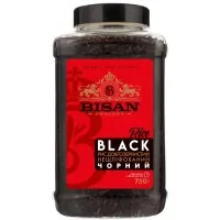 Крупа Bisan Рис довгозернистий нешліфований Чорний 750 г (4820186124507)