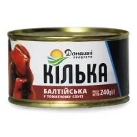 Canned fish Homemade products Several Baltic 240 g (4820186120356)