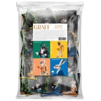 Graff Assorted Tea Flavors Assorted green baich tea 12 bags x 1.5 g x 4 types (4820279611181)