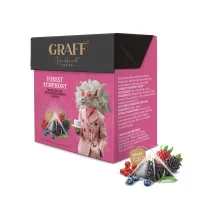 Graff Forest Symphony Black tea with forest berries 20 pyramids of 1.8 g each (4820279611150)