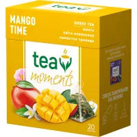 Tea Moments Mango Time green tea 20x1.7 g pyramids (tm.00292)