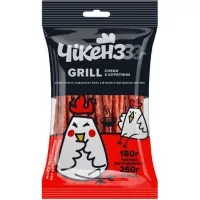 Мʼясні снеки Чікенzzz Кабаноси Grill з м'яса птиці 180 г (4820247143201)