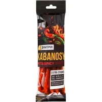 Meat snacks Dmytruk Kabanosy Hot Spicy 80 g (4820247142389)