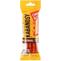 Meat snacks Dmytruk Kabanosy One Bite Original 40 g (4820247142570)