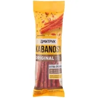 Meat snacks Dmytruk Kabanosy Original from pork 80 g (4820247142501)