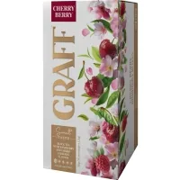 Graff Cherry Berry tea with the aroma of raspberry and cherry flowers 20x1.5 g (4820279612324)