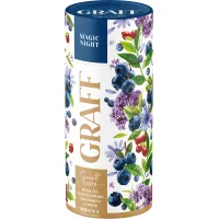 Graff black tea with the aroma of blueberries and verbena "Magic night/Magic night" 80 g (4820279612546)