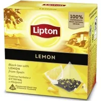 Lipton black tea "Lemon" 20 bags (5063270110911)