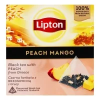 Lipton black tea "Peach mango" 20 bags (5063270110942)