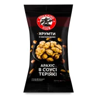 Горіхи Hokkaido Club арахісу смажений в соусі теріякі 60 г (4820172443612)