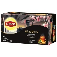 Lipton Earl Gray tea 50 bags (8720608011803)
