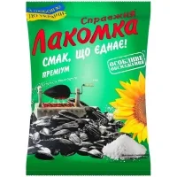 Lakomka roasted salted sunflower seeds 180 g (4820134943587)
