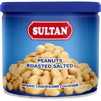 Горіхи Sultan Арахіс смажений солоний 120 г з/б (slt.50571)