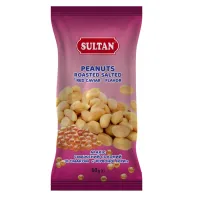 Горіхи Sultan Арахіс смажений солоний зі смаком червоної ікри 60 г (slt.51776)