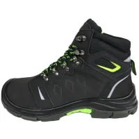 Work boots GTM SM-076 year 44 composite toe, on laces, nubuck material (SM-076-44)