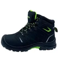 Work boots GTM r.45 with computer toe on laces, nubuck, Active (SM-076-45)