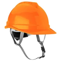 Каска захисна Neo Tools пластик ABS, пряжка для регулювання, помаранчева (97-225)