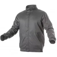 Куртка робоча Hoegert FABIAN HT5K307-3XL 65% поліестер/35% бавовна темно-сіра, 3XL (58) (HT5K307-3XL)