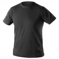 Футболка робоча Hoegert VILS HT5K414-3XL 100% бавовна чорна, 3XL (58) (HT5K414-3XL)