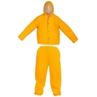 Work suit Tolsen waterproof jacket with a hood, trousers XXL (45199)