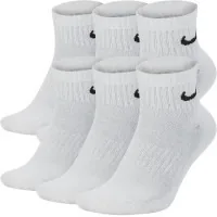 Шкарпетки Nike U NK EVERYDAY CUSH ANKLE 6PR-BD SX7669-100 46-50 6 пар Білі (194954124858)