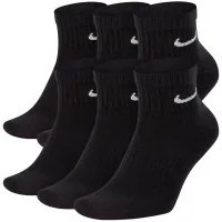 Шкарпетки Nike U NK EVERYDAY CUSH ANKLE 6PR-BD SX7669-010 38-42 6 пар Чорні (888408284464)