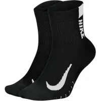 Socks Nike U NK MLTPLIER ANKLE 2PR SX7556-010 34-38 2 pairs Black (194275662978)