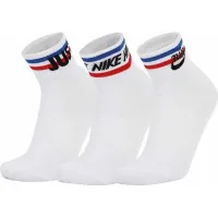 Socks Nike U NK NSW EVERYDAY ESSENTIAL AN 3PR DX5080-100 38-42 3 pairs White (196148786095)
