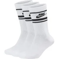 Socks Nike U NK NSW EVERYDAY ESSENTIAL CR 3PR DX5089-103 38-42 3 pairs White/Black (196148786217)