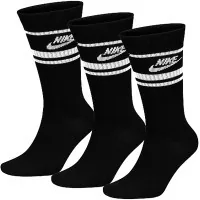 Socks Nike U NK NSW EVERYDAY ESSENTIAL CR 3PR DX5089-010 42-46 3 pairs Black (196148786149)