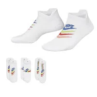 Socks Nike W NK EVERYDAY PLUS LTWT NS 3PR DH5474-902 34-38 3 pairs White (195244784257)