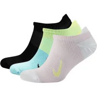 Socks Nike W NK EVERYDAY PLUS LTWT NS 3PR CV2964-911 34-38 3 pairs Multicolor (194958589660)