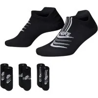 Socks Nike W NK EVERYDAY PLUS LTWT NS 3PR DH5474-903 34-38 3 pairs Black (195244784288)
