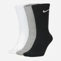 Socks Nike U NK EVERYDAY LTWT CREW 3PR SX7676-901 46-50 3 pairs Black/White/Grey (888407237393)