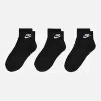 Socks Nike U NK NSW EVERYDAY ESSENTIAL AN DX5074-010 38-42 3 pairs Black (196148785777)