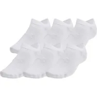 Шкарпетки Under Armour 1382611-100 Essential No Show 6 пар білий LG (196885583650)